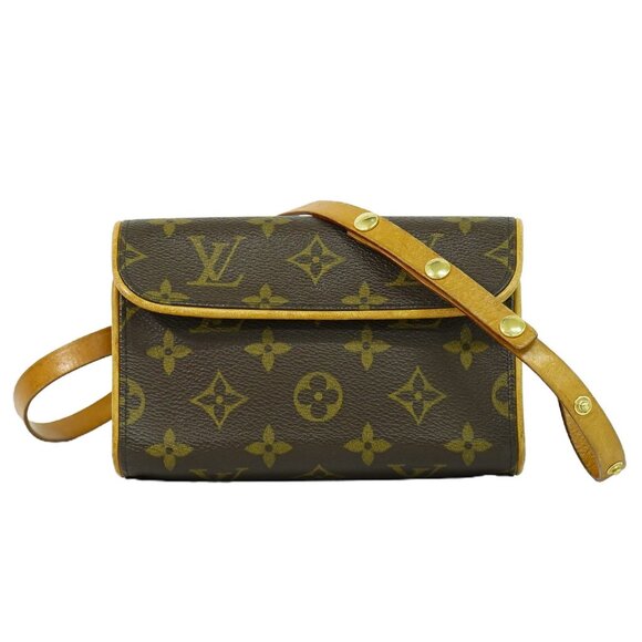 Louis Vuitton Pochette Florentine S M51855 Monogram Canvas Belt